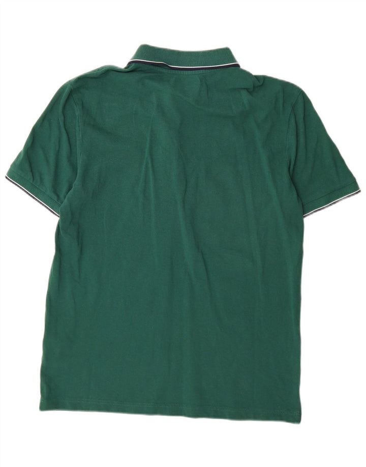 Kappa Polo Hombre Grande Verde Algodón