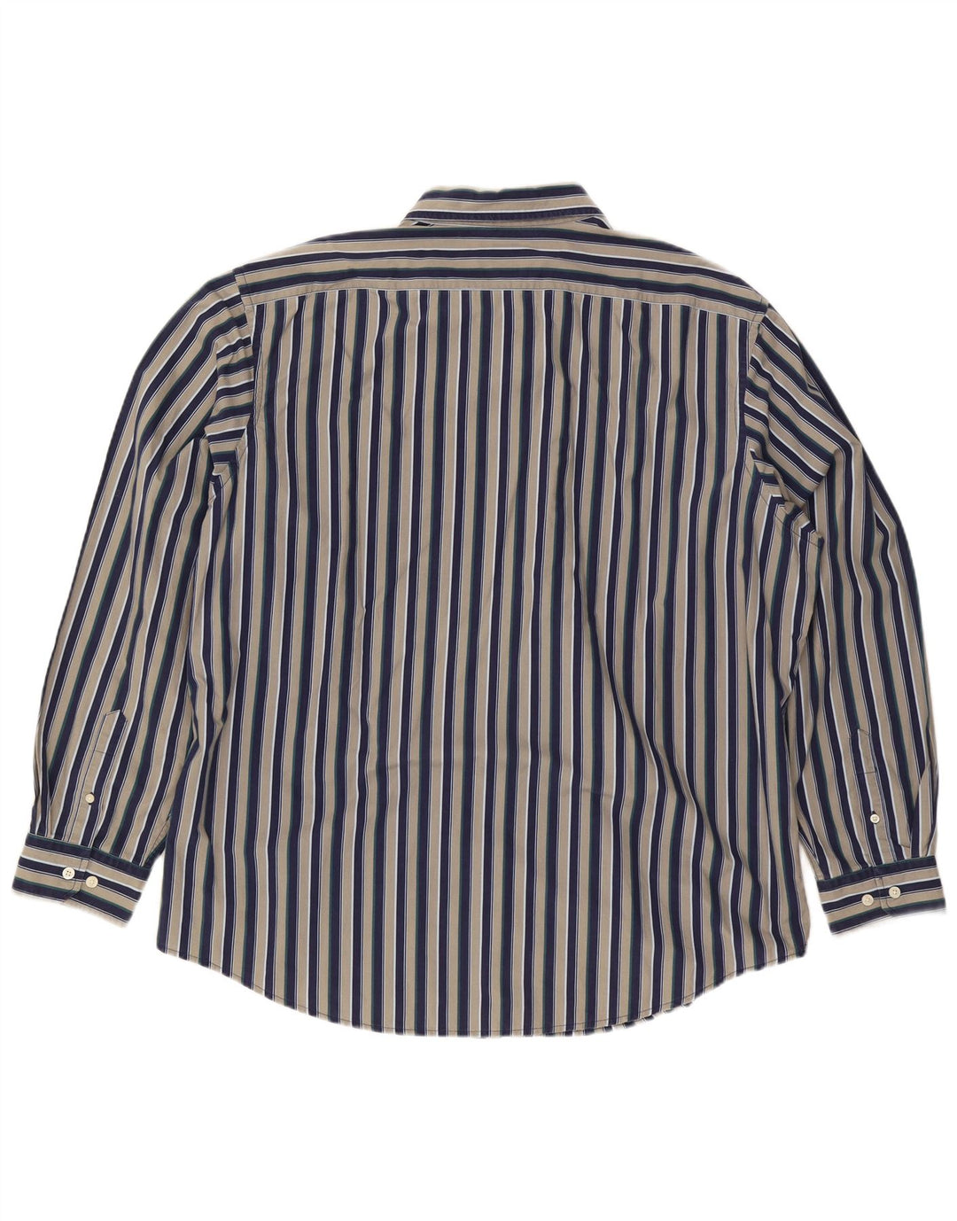 Camisa Gap de corte clásico para hombre, talla 18 1/2 2XL, algodón a rayas multicolor