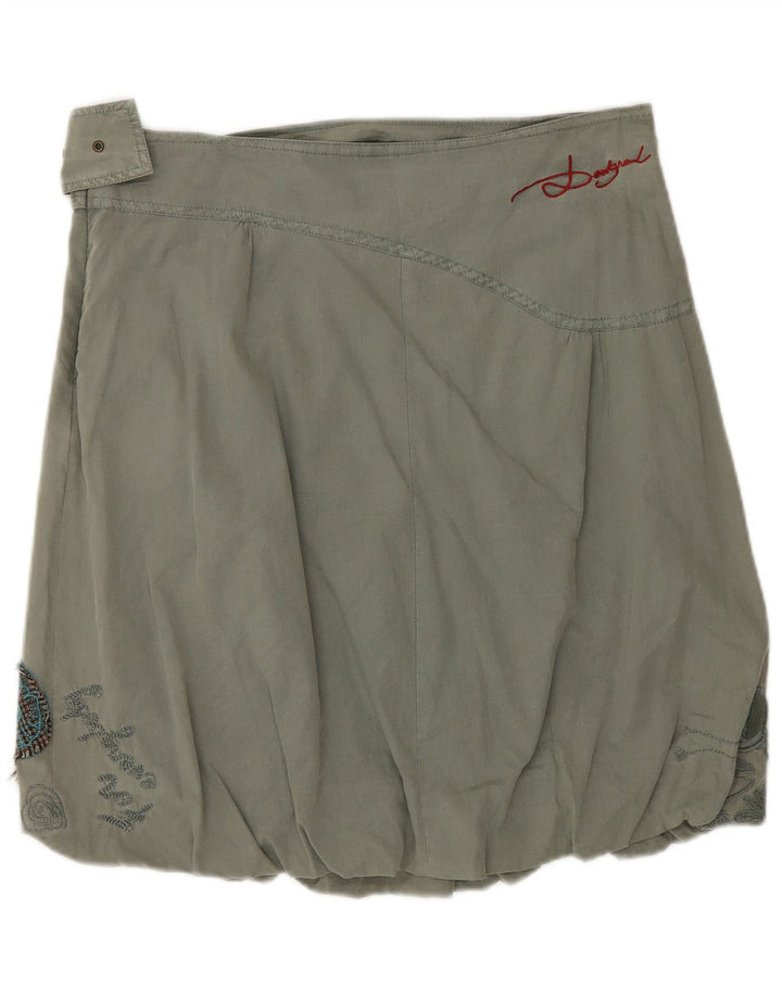 Falda Desigual Bubble W30 Medium Khaki Floral