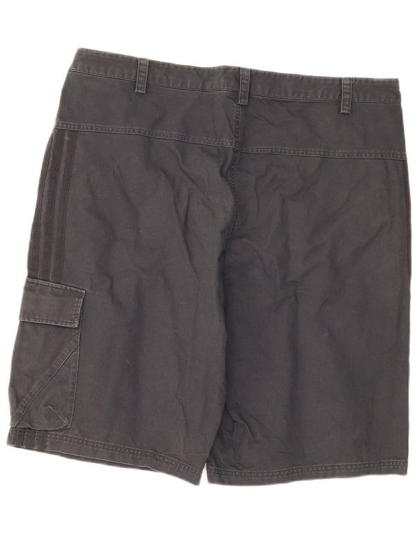 Adidas Pantalones Cortos Cargo Hombre XL W40 Gris