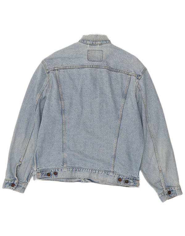 Levi's Chaqueta vaquera para hombre UK 40 Algodón azul grande