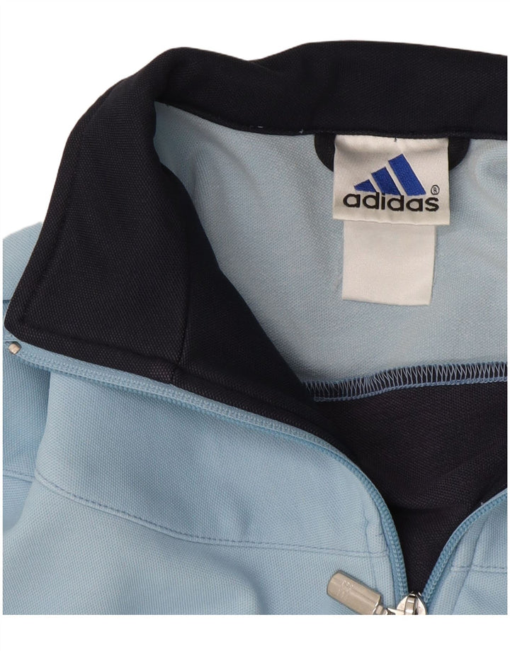Adidas - Chaqueta de chándal para mujer, talla 40, color azul marino mediano