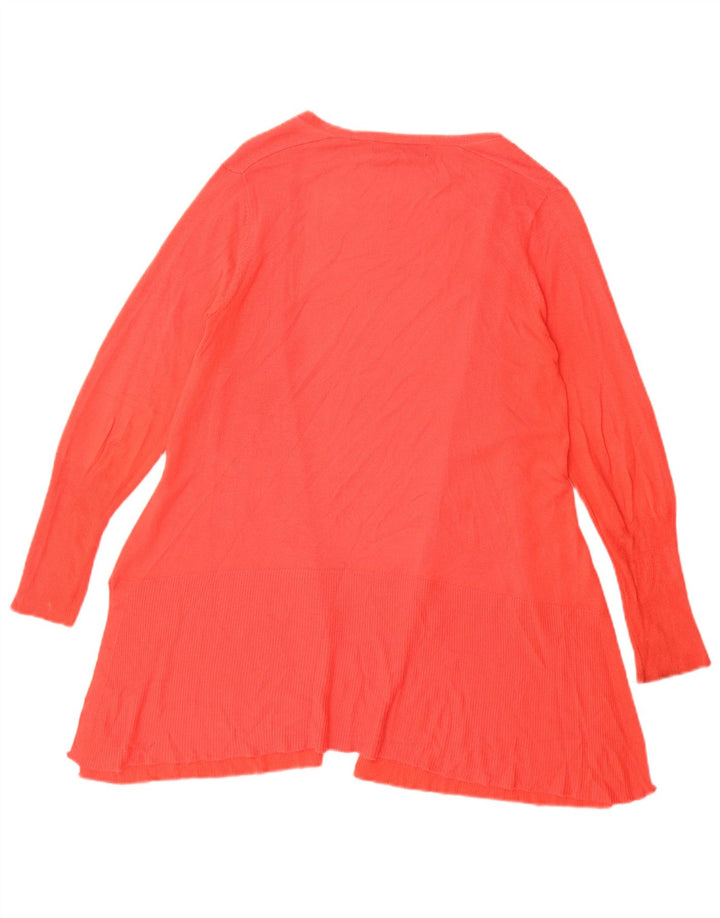 Marks & Spencer - Cárdigan abierto para mujer, talla 40, color rojo medio
