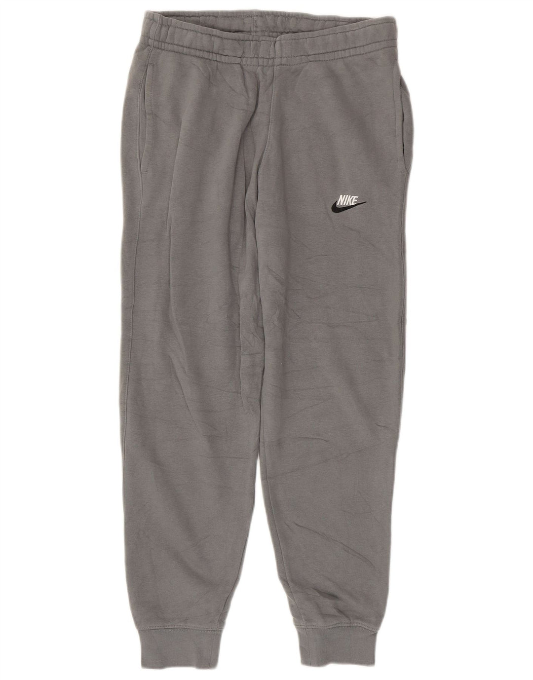 NIKE Mujer Chándal Pantalones Joggers UK 10 Small Gris Algodón
