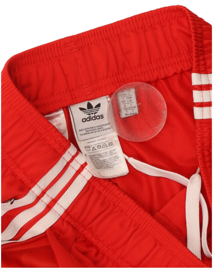 Adidas Pantalón Chándal Niño Joggers 13-14 Años Rojo Poliéster