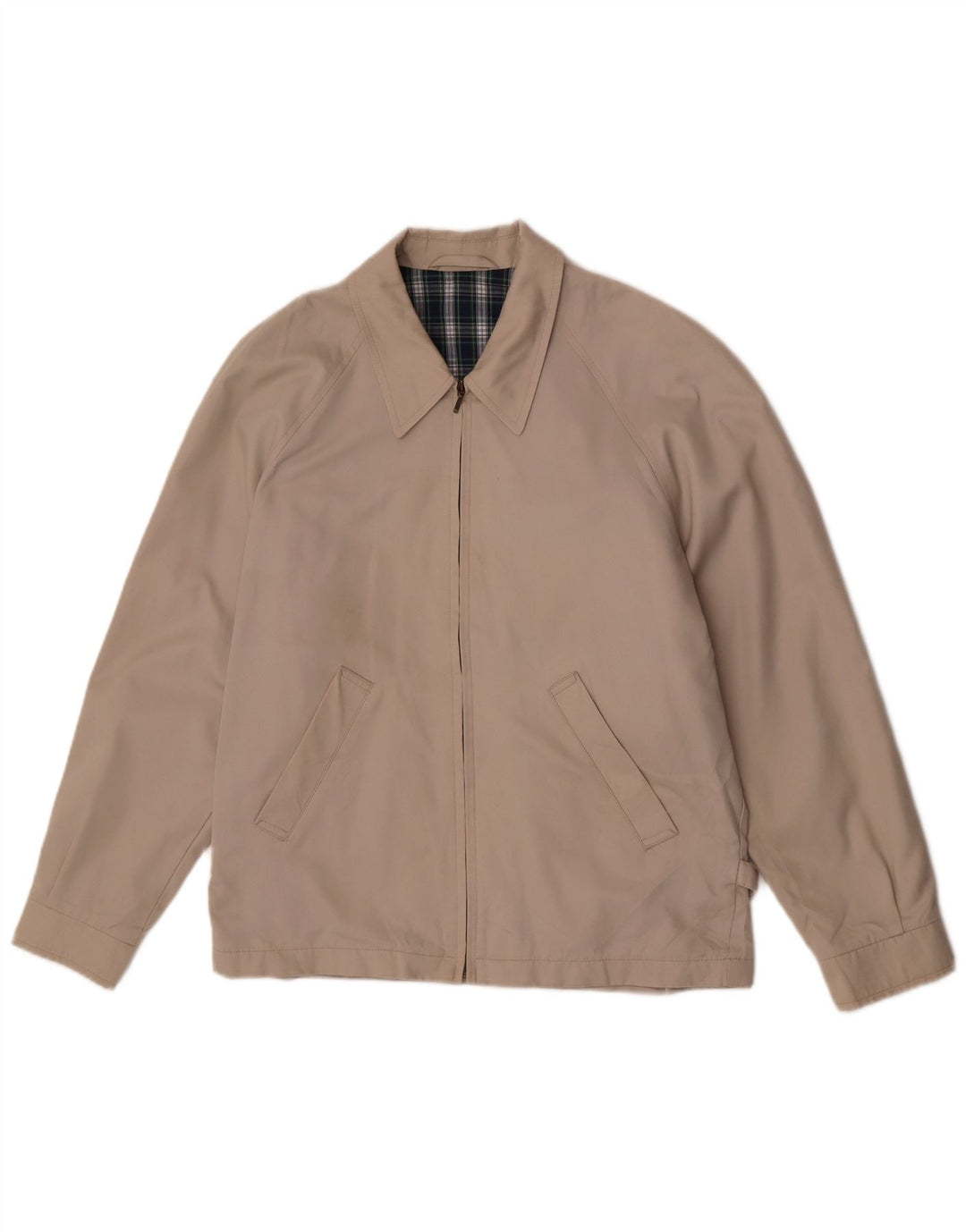 Marks & Spencer Chaqueta Bomber para Hombre UK 36 Small Beige Poliéster
