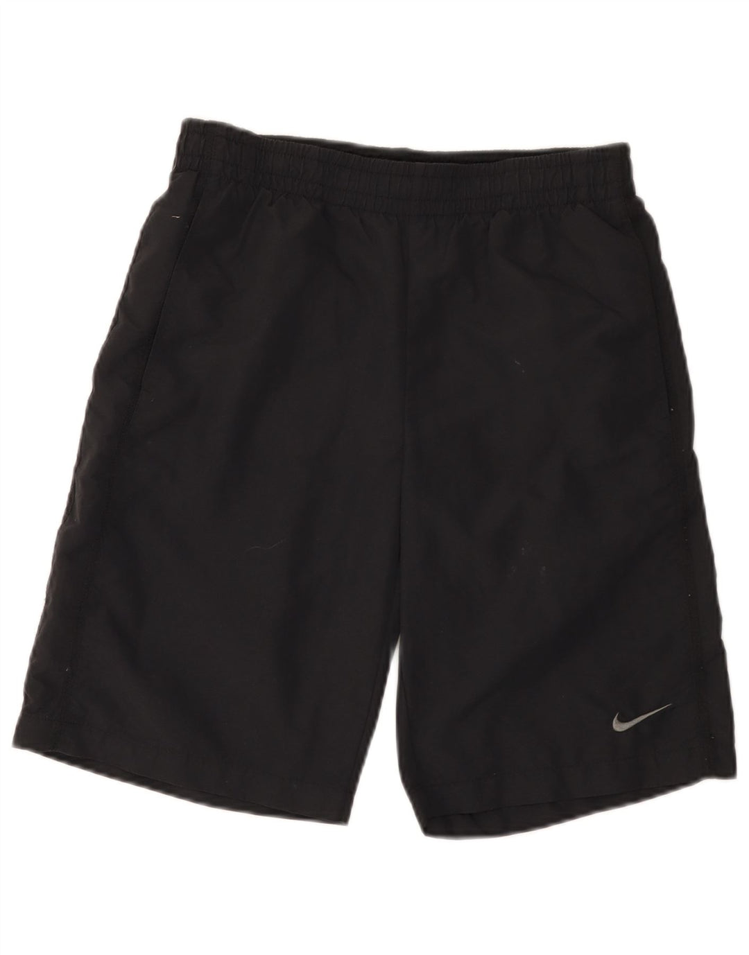 Nike - Pantalones cortos deportivos para hombre (talla pequeña), nailon negro