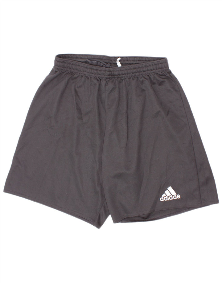 Adidas Boys Climalite Sport Shorts 9-10 años Pequeño Negro Poliéster