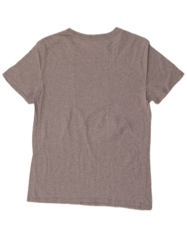 Guess Camiseta Gráfica Para Hombre Top Pequeño Gris