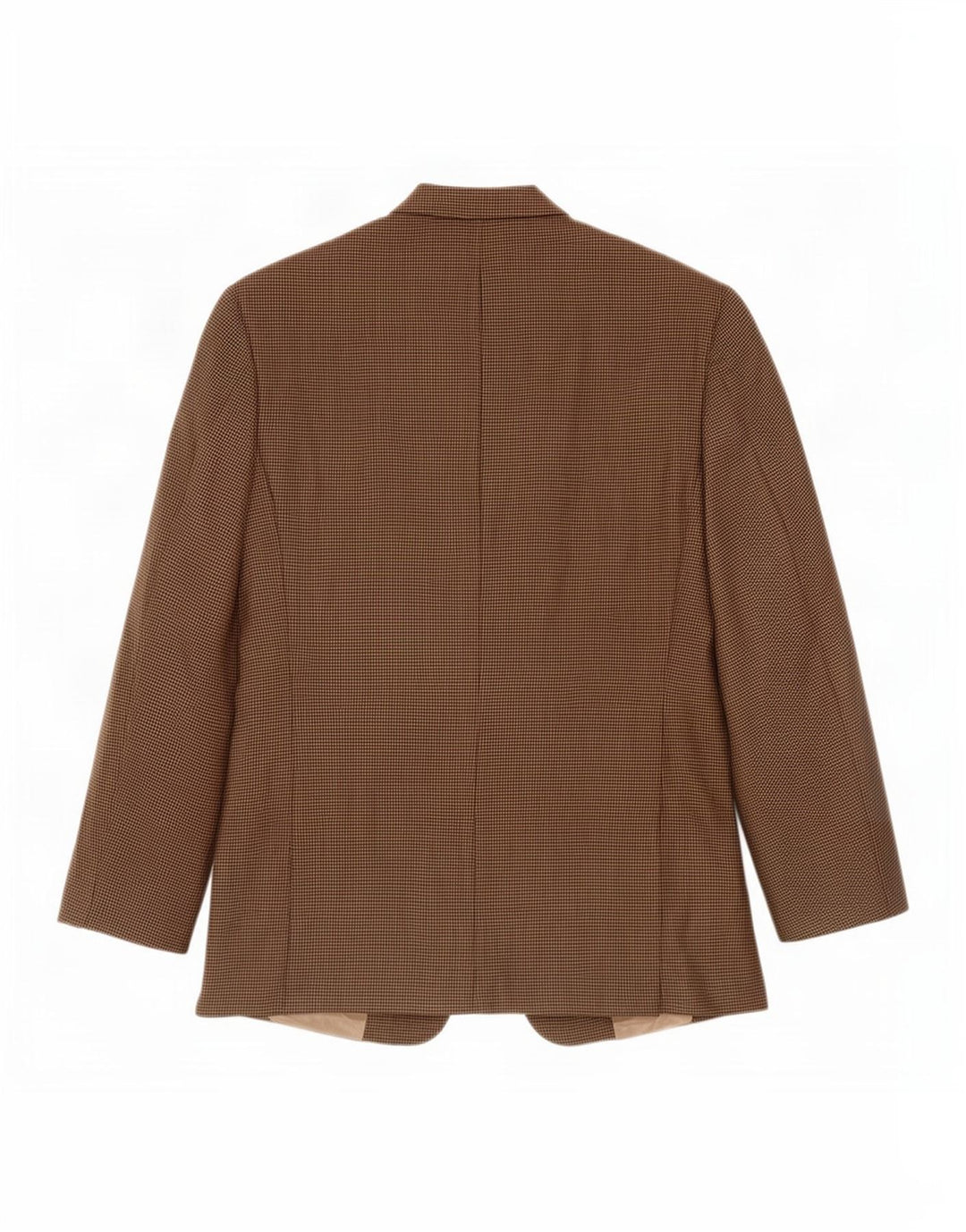 Burberry Chaqueta tipo blazer de 2 botones para hombre Reino Unido 44 Lana de pata de gallo marrón grande