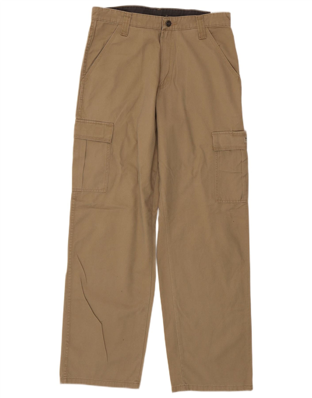 Pantalón cargo recto para hombre Wrangler W30 L32 Algodón beige