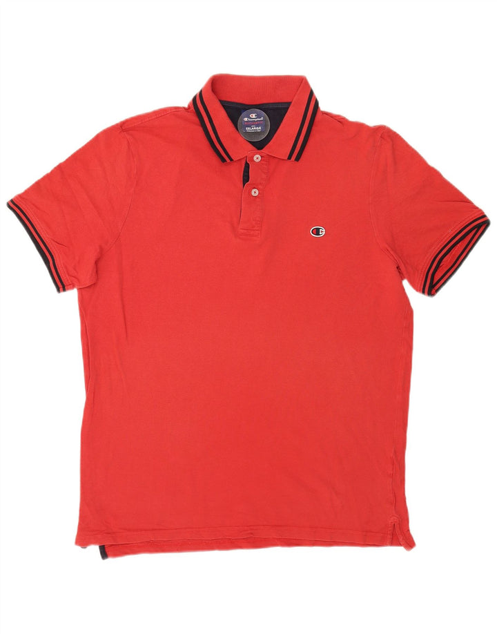 Champion Polo Hombre 2XL Rojo
