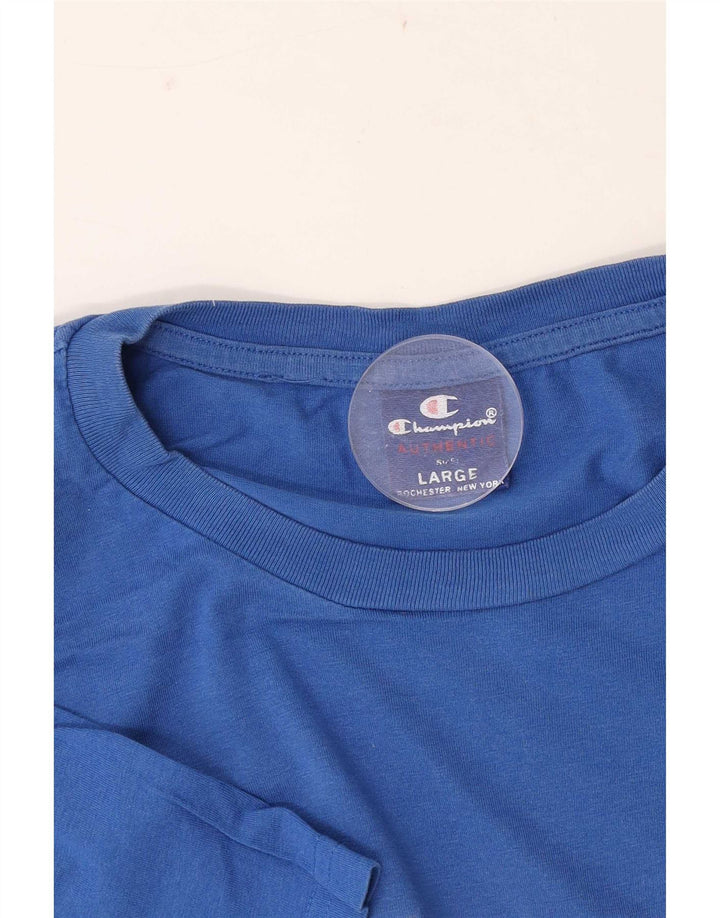 Champion Camiseta Gráfica para Hombre Top Grande Azul