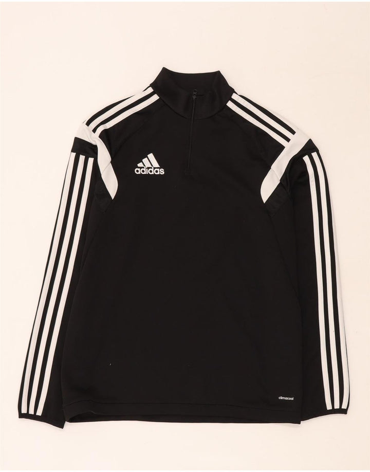 ADIDAS Chicos Climacool Jersey Chándal Top 13-14 Años XL Negro