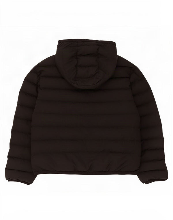 Nike Chaqueta acolchada con capucha para niños 10-11 años Mediana Negro Poliéster