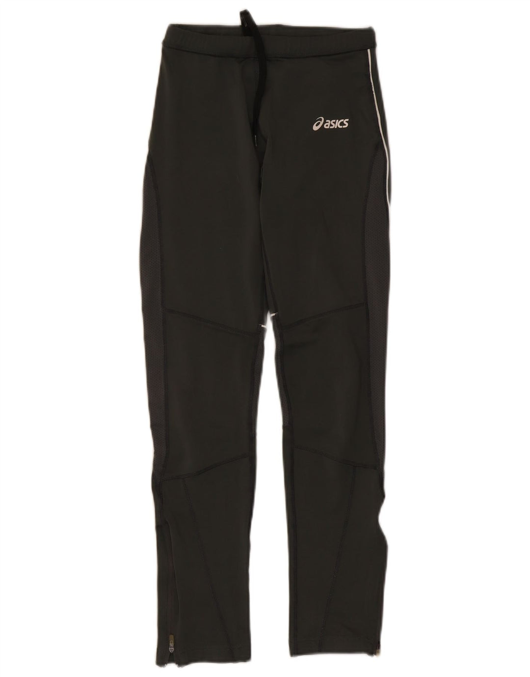 Asics Pantalones de chándal para mujer UK 4 XS Caqui Poliéster