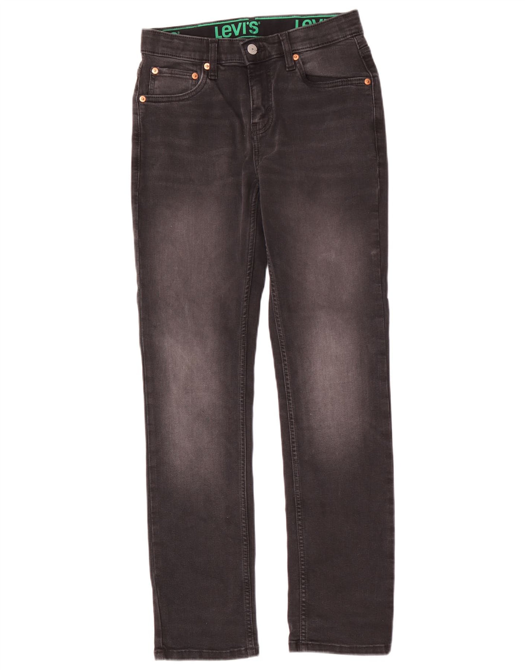 Levi's Vaqueros ajustados para niños 13-14 años W26 L30 Negro