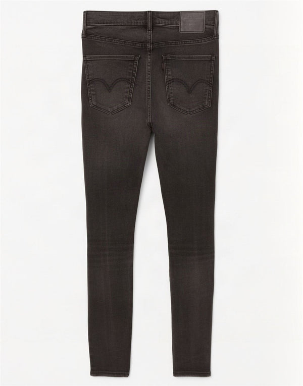 Vaqueros Levi's Mile High Super Skinny para mujer W29 L30 Algodón gris