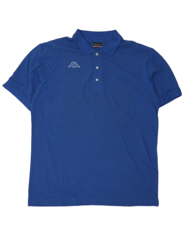 KAPPA Polo Hombre XL Algodón Azul