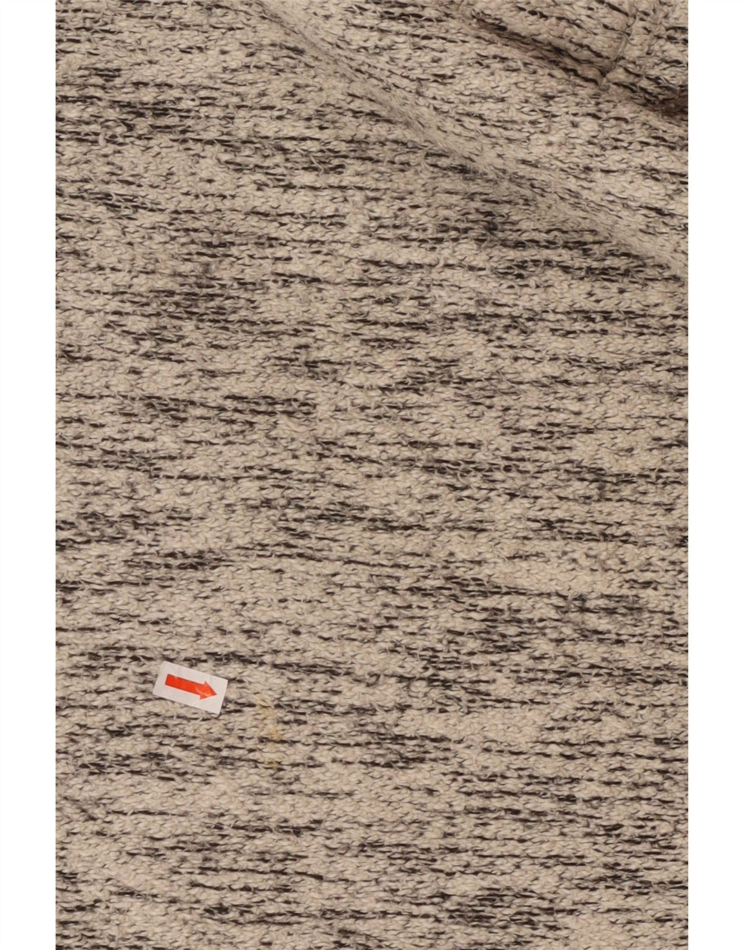 WEIRD FISH Jersey con capucha para hombre pequeño gris moteado