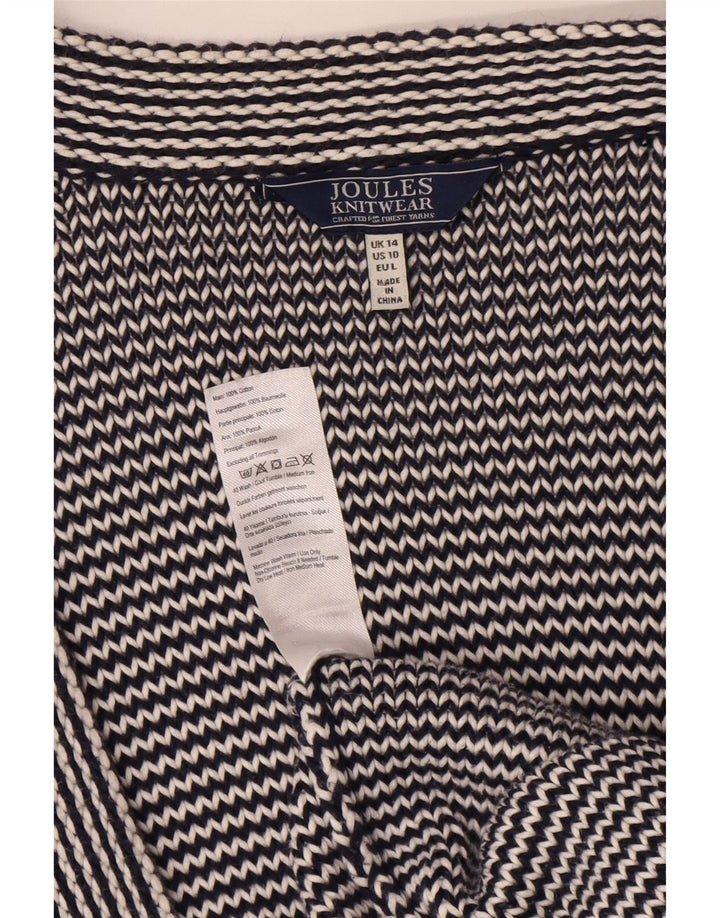 Joules Suéter tipo cárdigan largo extragrande para mujer UK 44 Azul grande