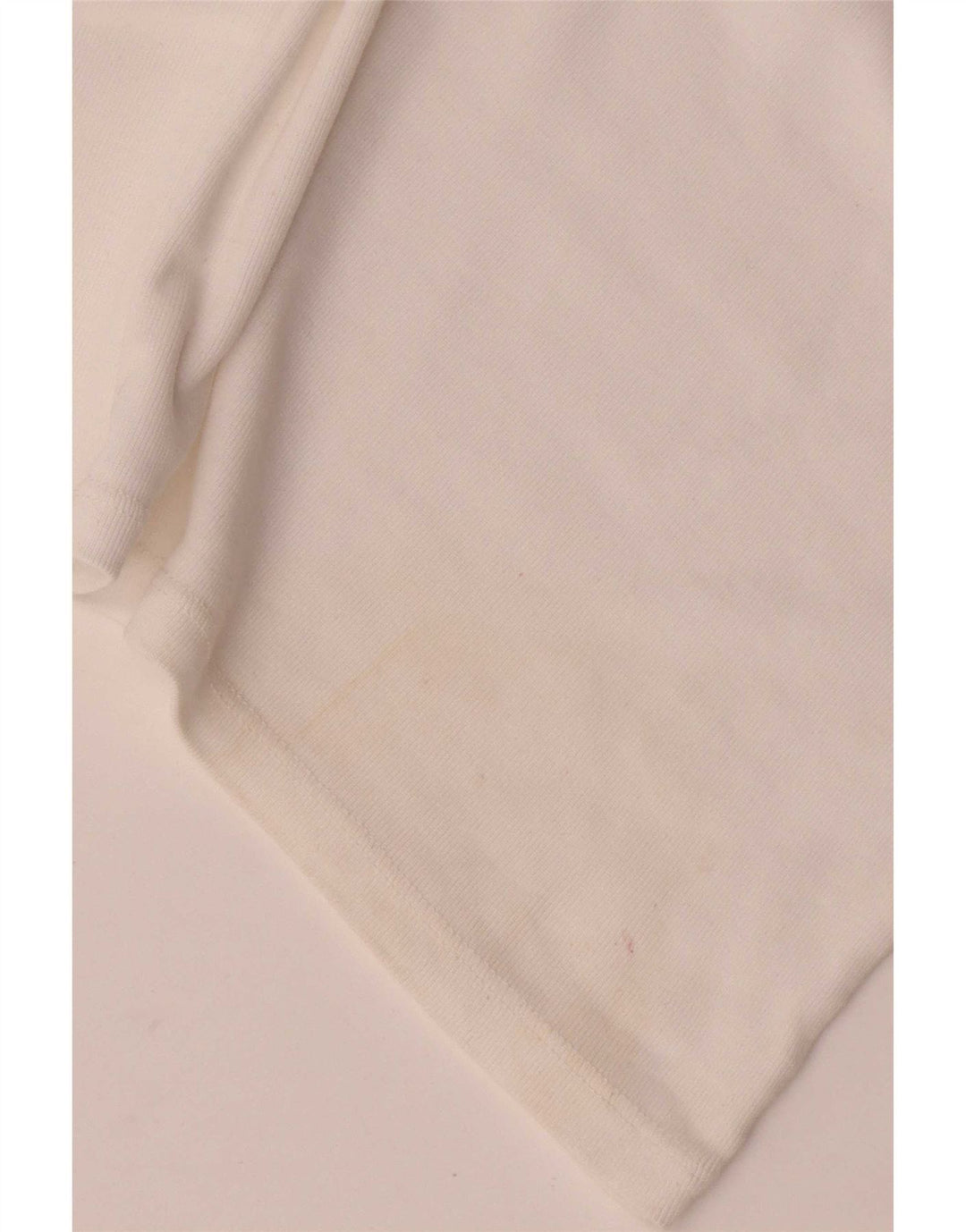 Massimo Dutti Camiseta Mujer Top UK 44 Large Blanco Colorblock