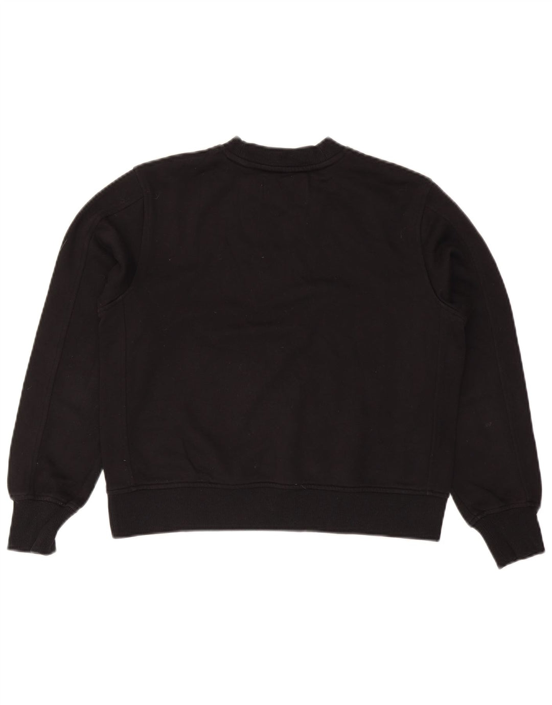 Calvin Klein Jeans - Sudadera extragrande para mujer, talla 10, color negro