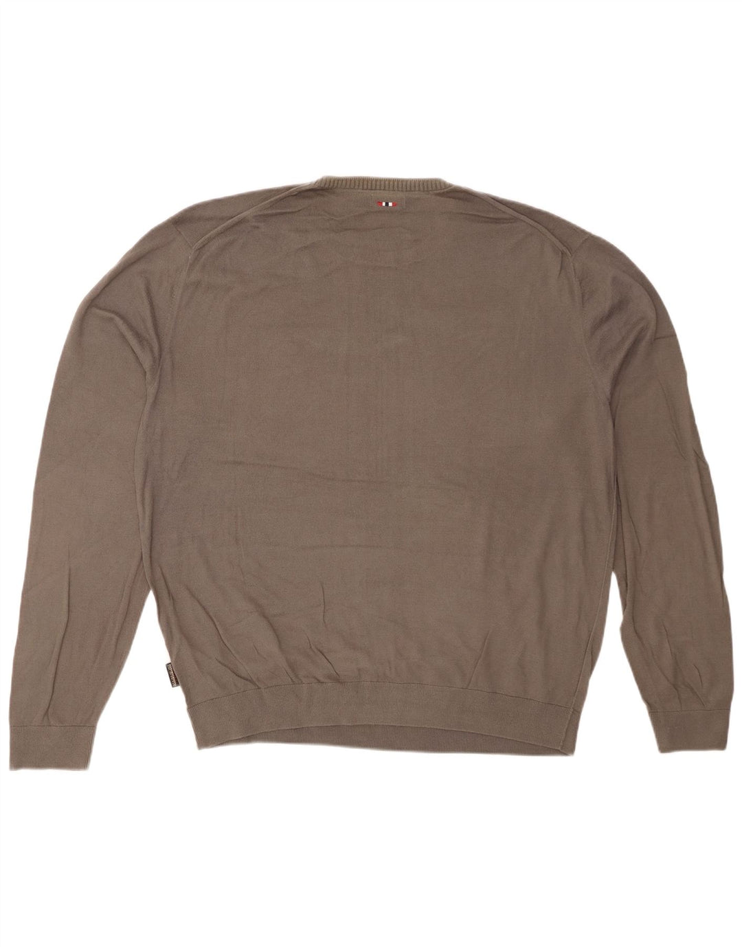 NAPAPIJRI Jersey De Cuello Redondo Para Hombre 2XL Algodón Gris