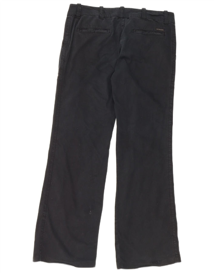 Pantalones Calvin Klein Bootcut para mujer W31 L30 Algodón negro