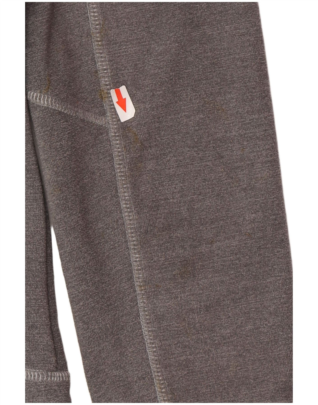 Jack Wolfskin Sudadera con capucha y cremallera para mujer UK 14/16 Grande Gris Poliéster