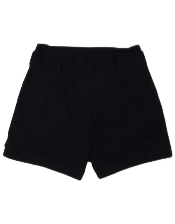 Oasis Pantalones Cortos Casuales Pegged para Mujer UK 8 Small W26 Azul Marino Algodón