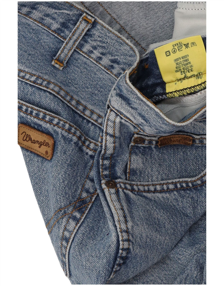 WRANGLER Vaqueros rectos Texas para hombre W33 L32 Algodón azul