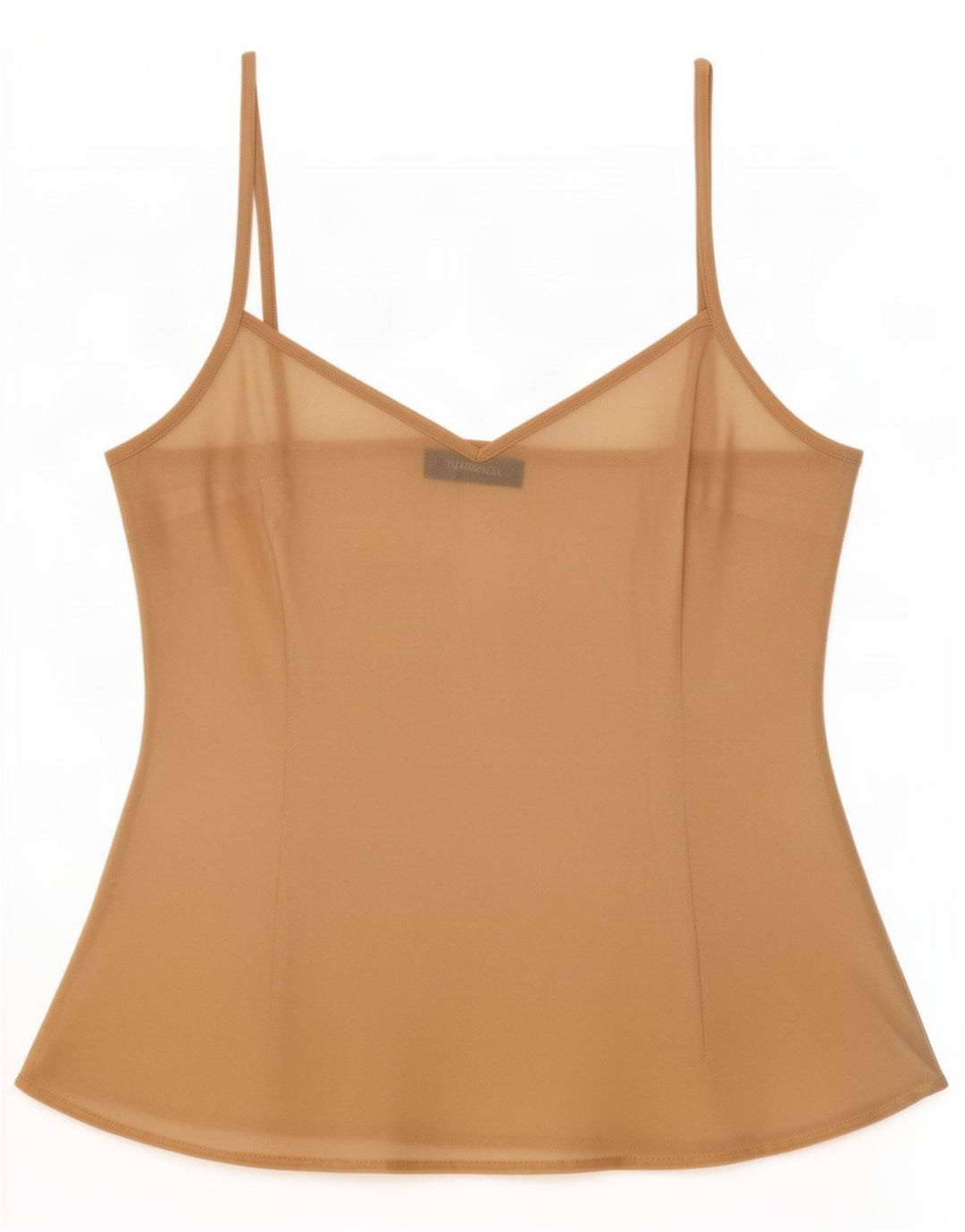 Max & Co. Top de tirantes para mujer UK 4 XS Beige