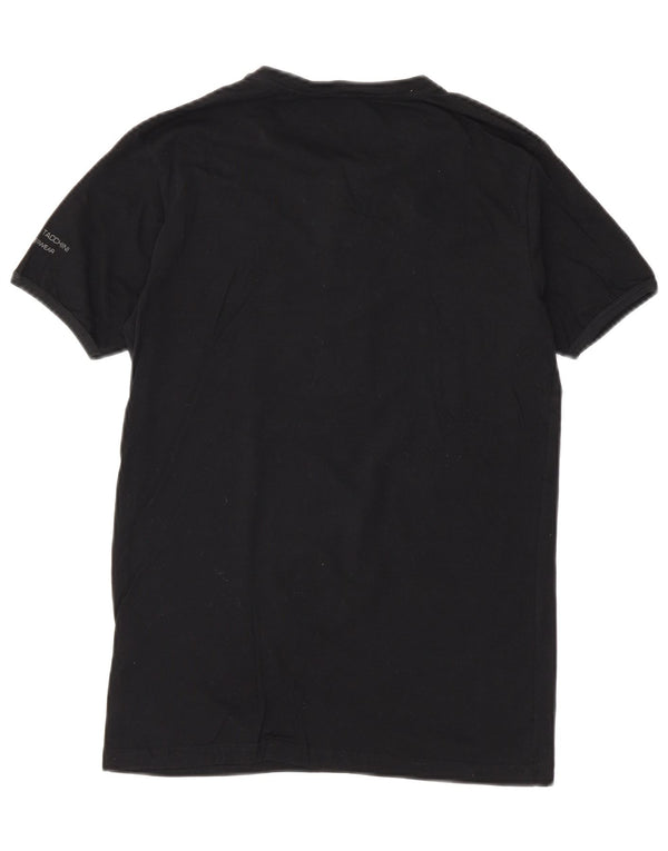 SERGIO TACCHINI Camiseta Hombre Top Small Negro Algodón