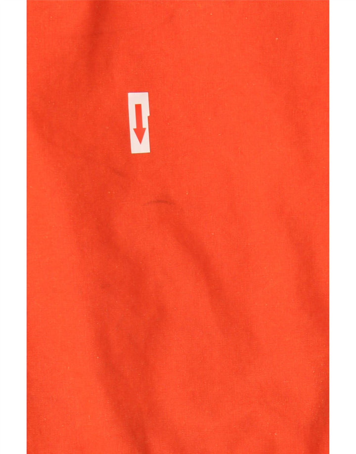 Pollini Chaqueta utilitaria con capucha para hombre UK 42 XL Naranja