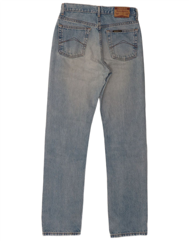 Carrera Jeans ajustados desgastados para hombre W31 L33 Algodón azul