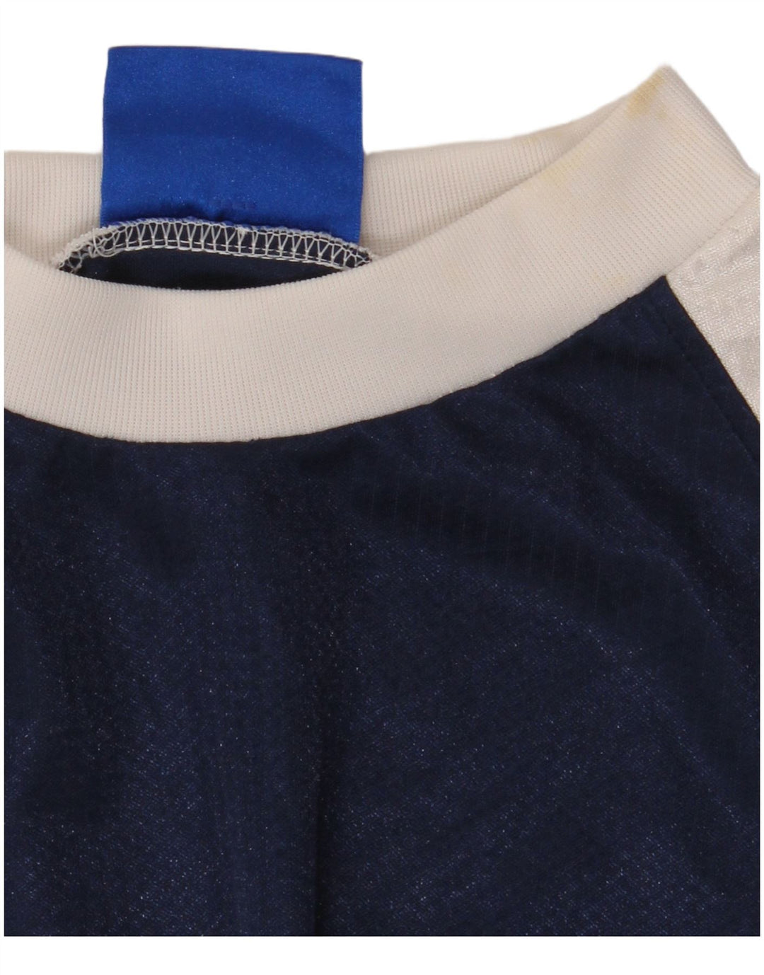 Umbro Hombre Camiseta gráfica Top Medium Azul marino Colorblock Poliéster