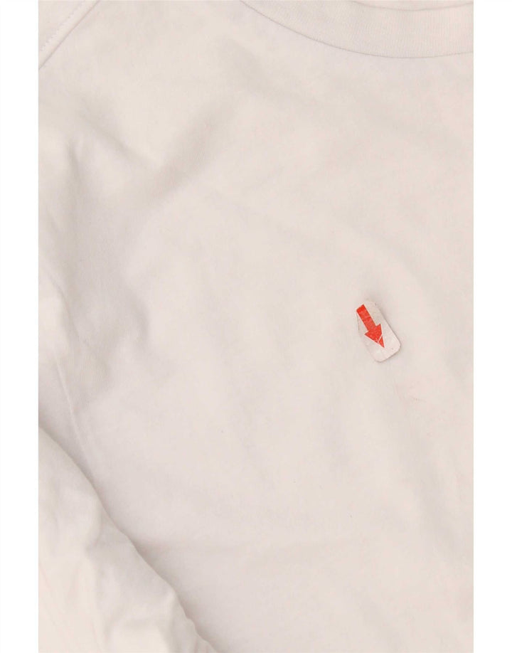Champion Hombre Camiseta Manga Larga XL Blanco