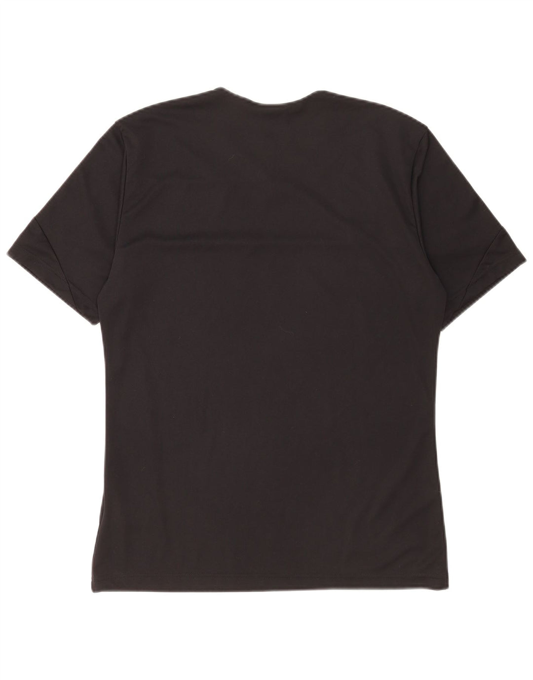 Adidas Hombre Climalite Camiseta Top Pequeño Negro Colorblock Poliéster