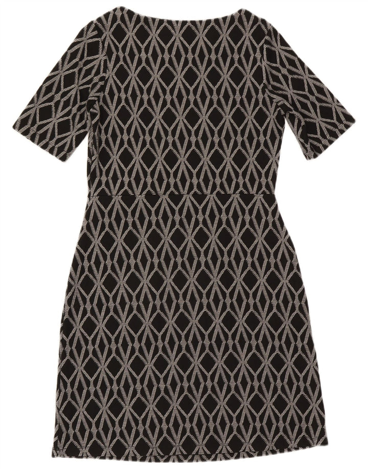 Next Vestido tubo para mujer UK 42 Poliéster geométrico gris medio