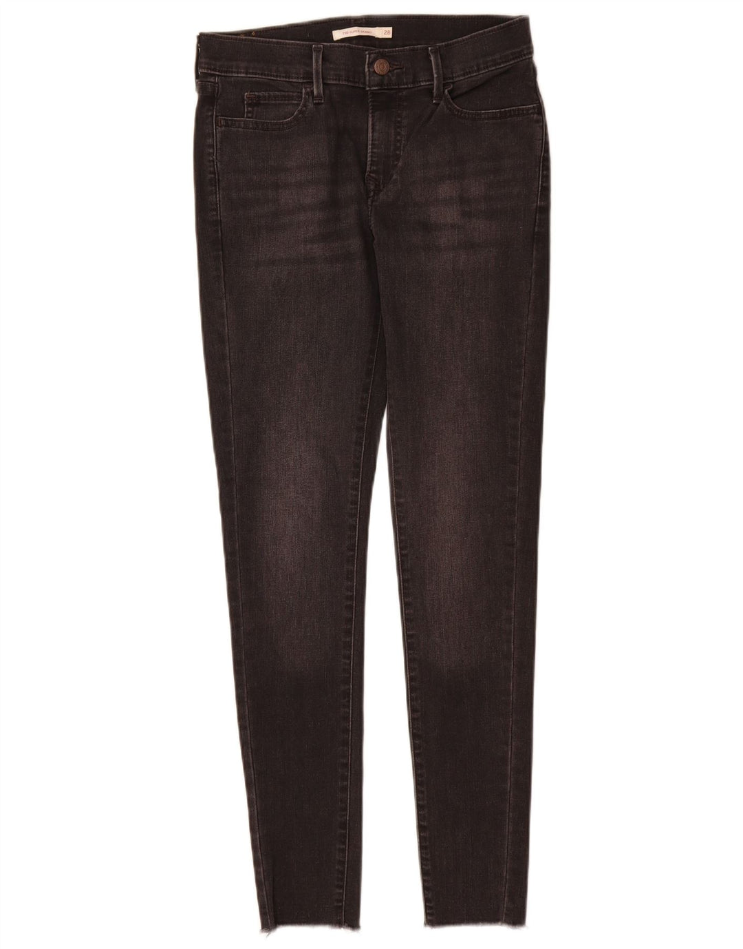 Levi's Vaqueros Súper Ajustados 710 Para Mujer W28 L31 Negro
