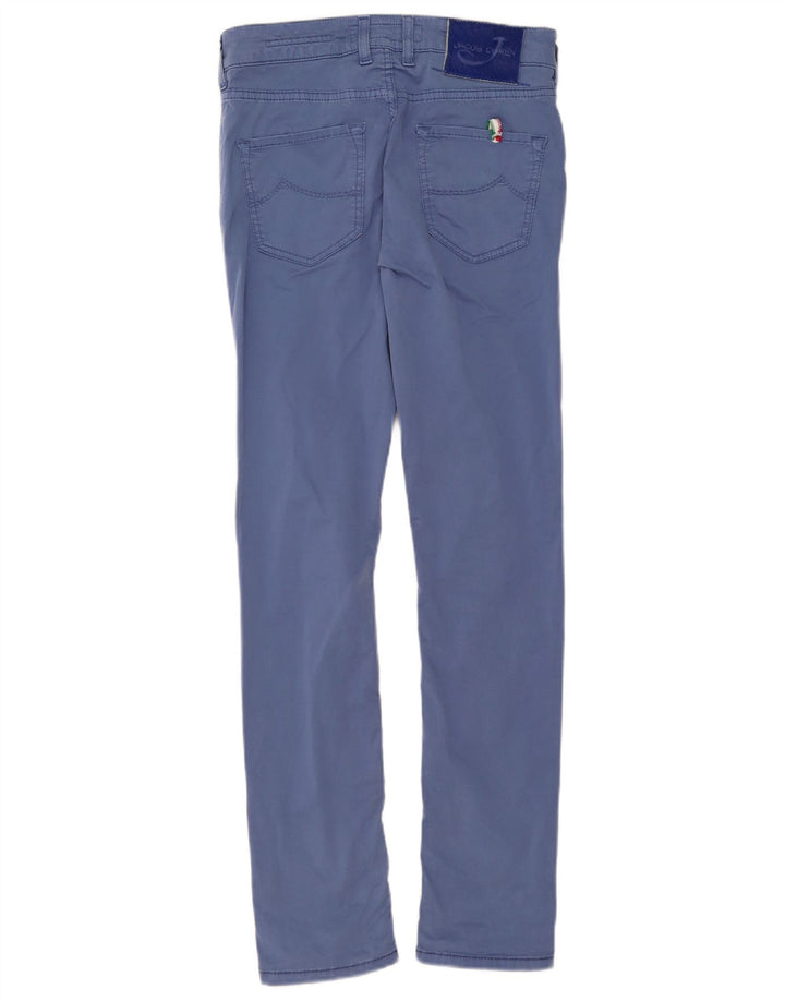 Jacob Cohen Pantalones informales ajustados para mujer W30 L31 Azul