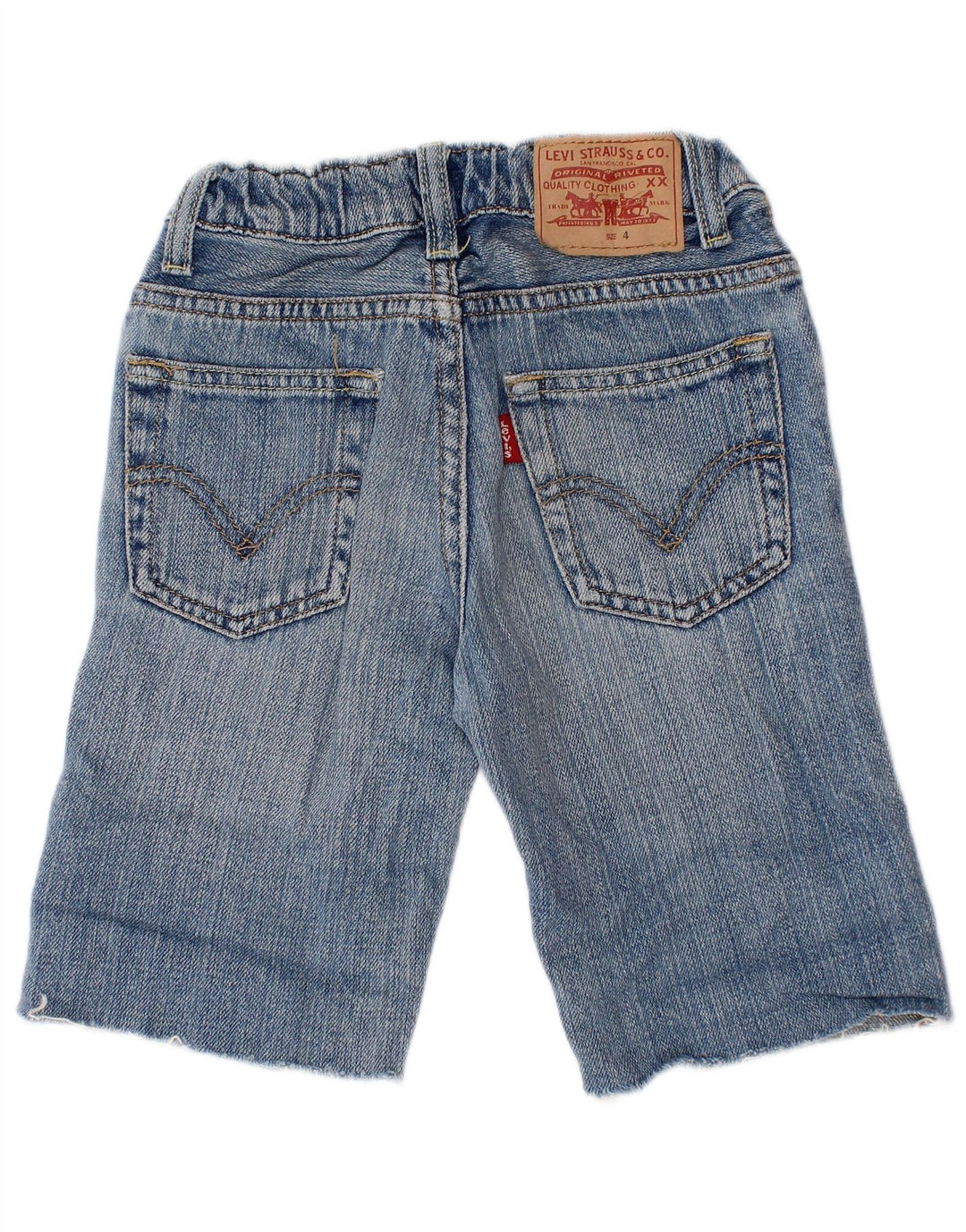 Levi's Shorts vaqueros para niño 3-4 años W22 Algodón azul