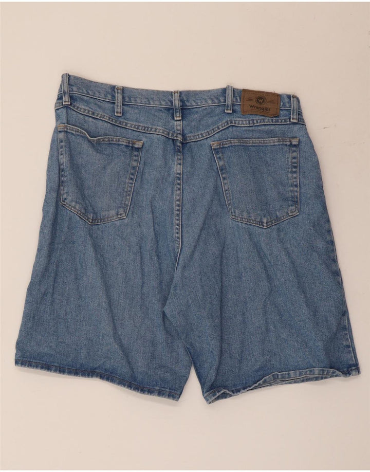 WRANGLER Pantalones cortos vaqueros para hombre W38 XL Algodón azul