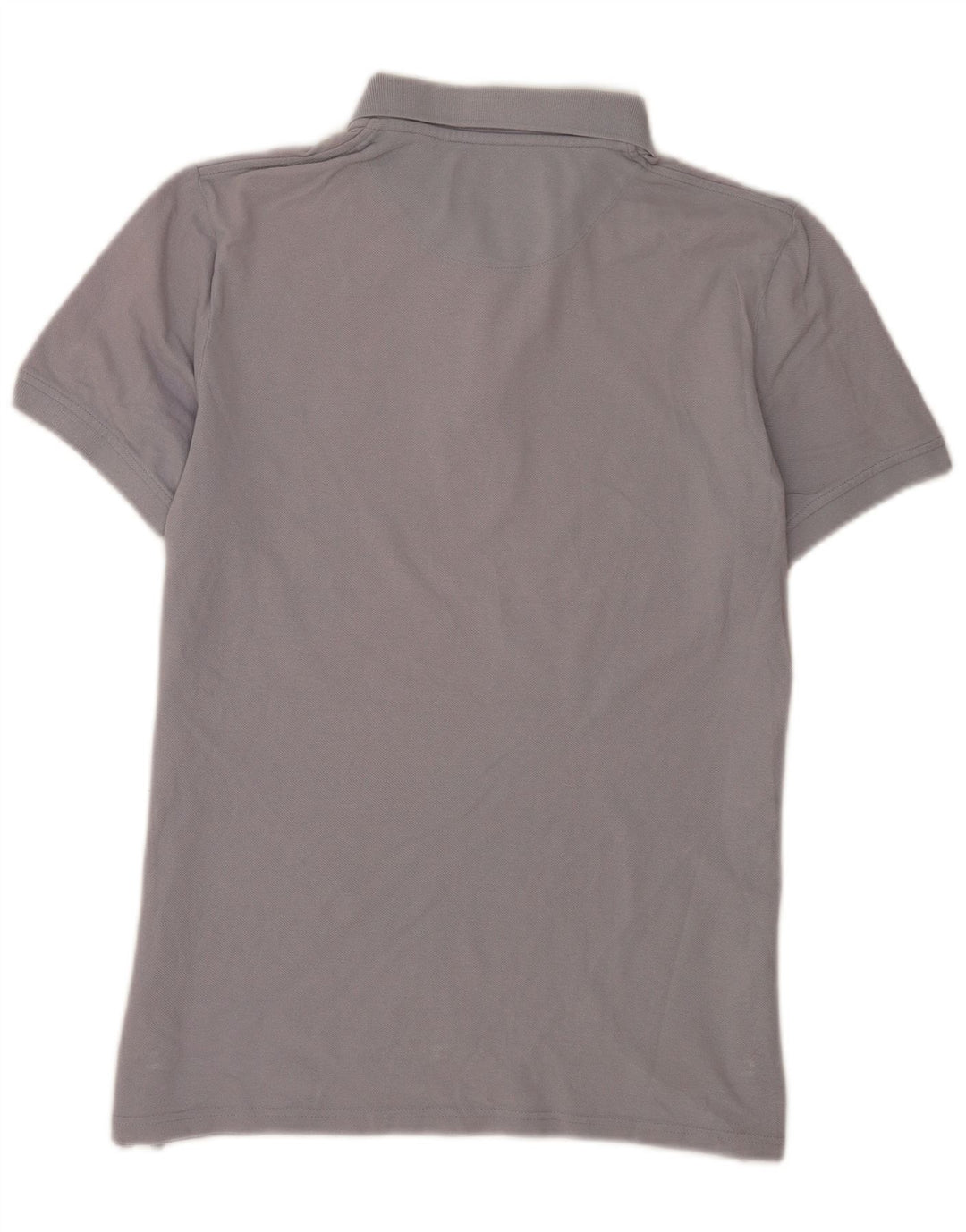 Lyle & Scott Polo de manga corta para hombre de algodón gris grande