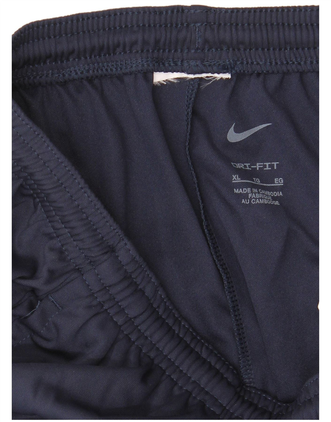 NIKE Mujer Dri Fit Chándal Pantalones UK 40 XL Azul Marino