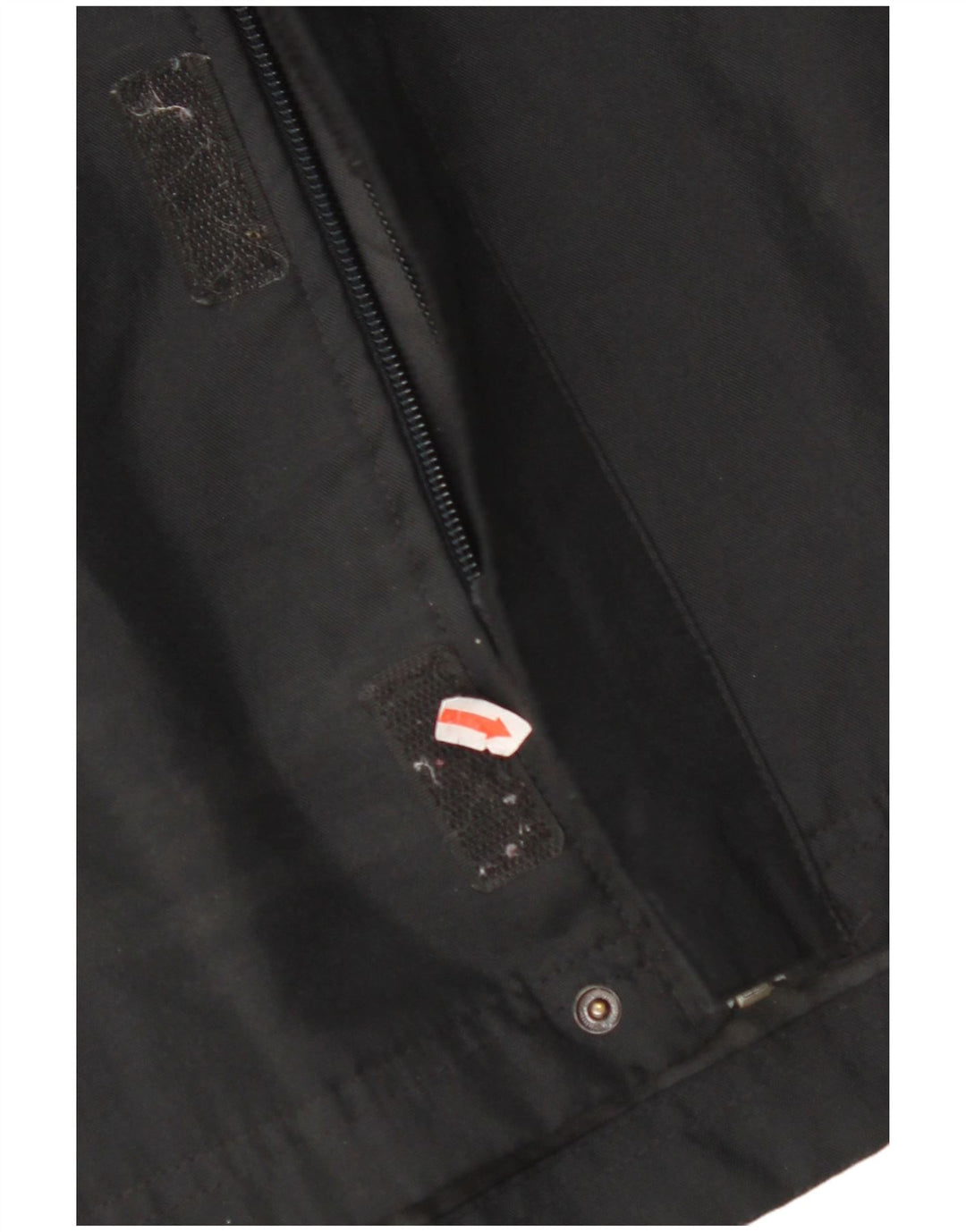 NIKE Chubasquero con capucha para niños 12-13 años Grande Negro Colorblock Poliéster