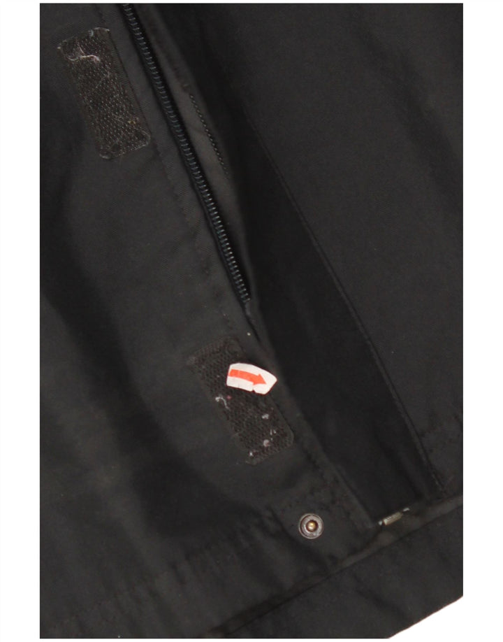 NIKE Chubasquero con capucha para niños 12-13 años Grande Negro Colorblock Poliéster