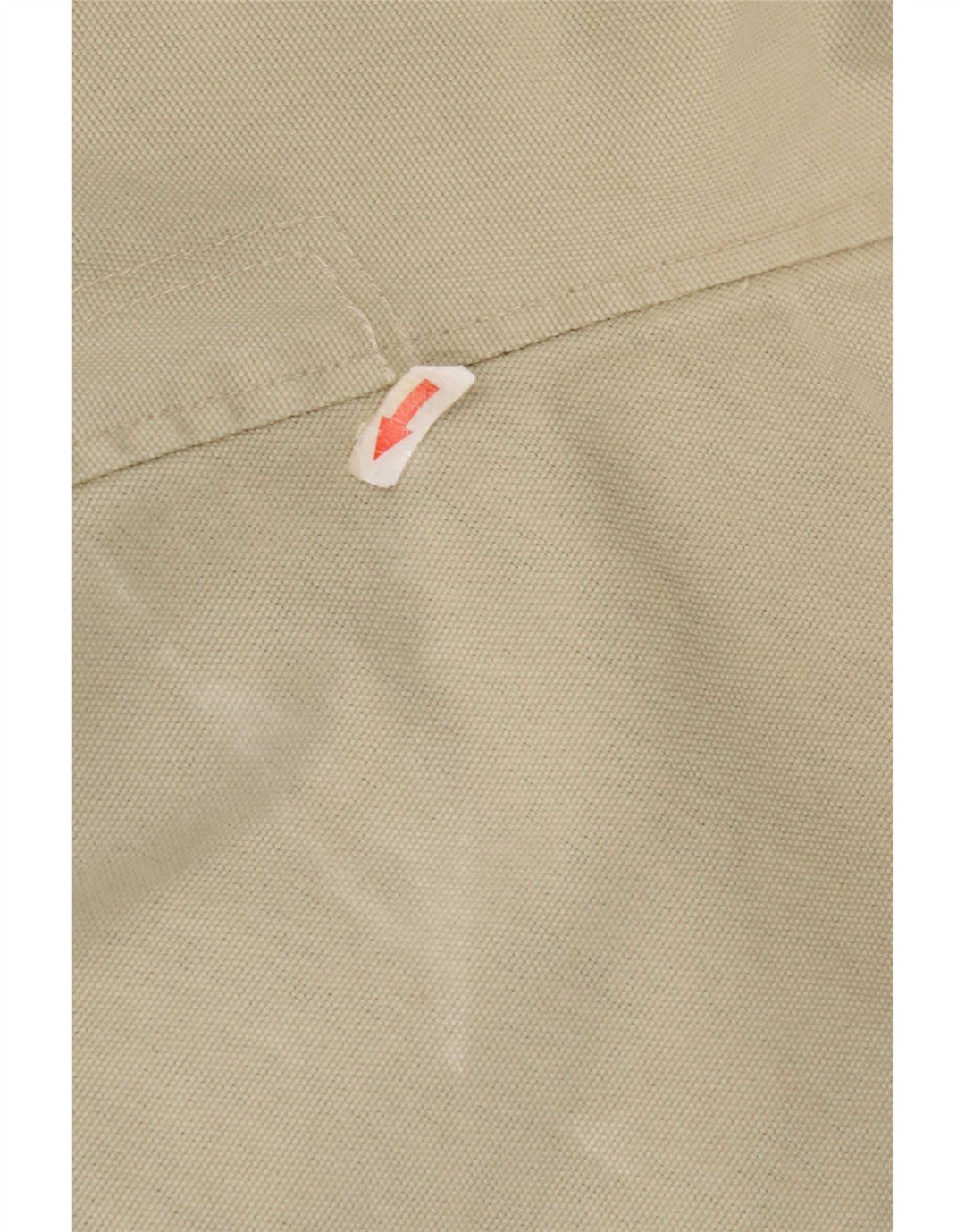 Chaqueta bomber vintage para hombre Reino Unido 42 XL Bloque de color beige