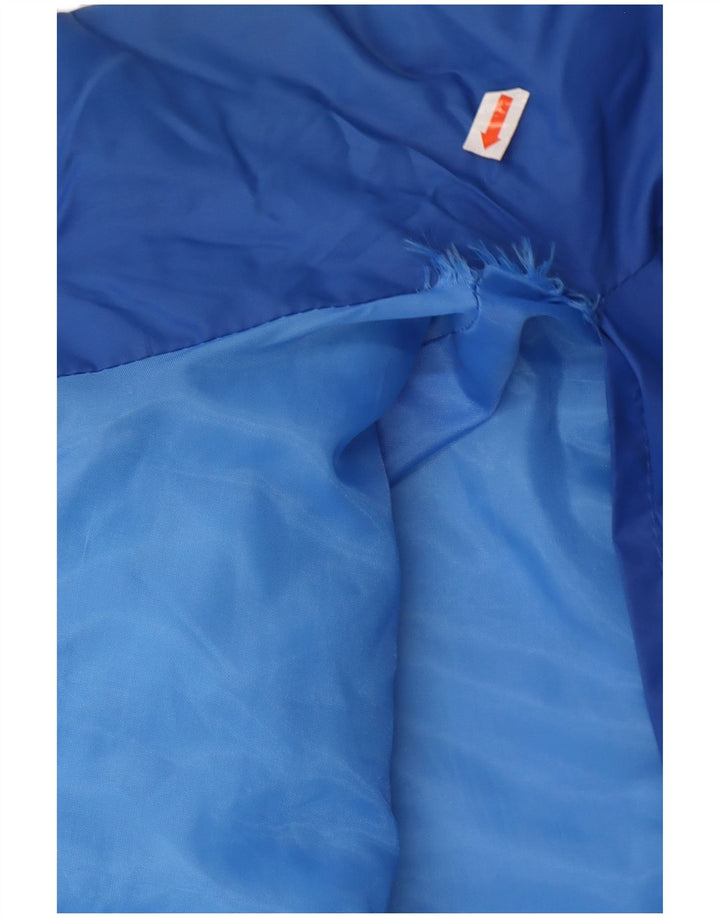 MACROSS Chaqueta acolchada con gráfico para hombre UK 46 3XL Azul